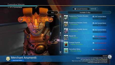 no man's sky crew manifest|nms scrap dealer.